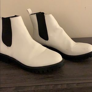 White boots